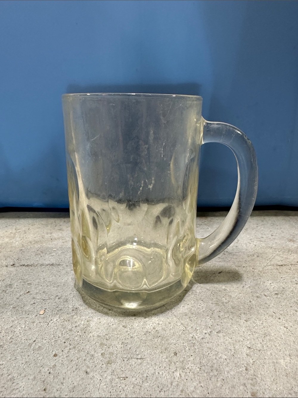 Clear Glass Beer Mug